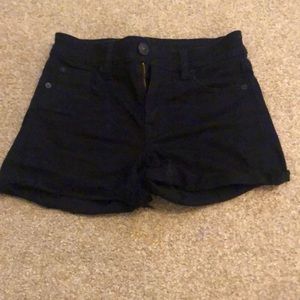 American Eagle black shorts